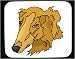 Mouse Pad with afghan, borzoi, dog, canine