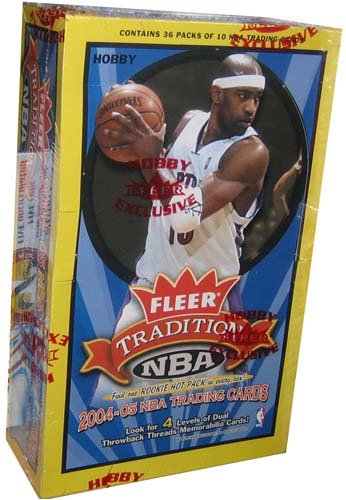 2004 05 Fleer Tradition Basketball Unopened Hobby Box