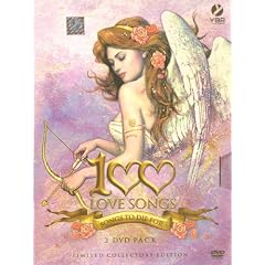 100 Love Songs. Songs to die for. Coffret de 2 DVD avec 100 clips de chanson bollywoodiennes.