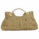 Murval Paris Capri Clutch Jute Handbag