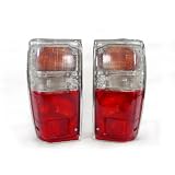 A Pair of Depo Red and Clear Lense Tail Lights - Toyota Pick-Up Truck 2WD 4WD... by Depo