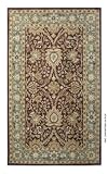 Antiquities AT249D Chocolate / Blue Oriental Rug Size: 2'3