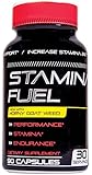 Stamina Fuel Male Enhancement - Enlargement Pills Increase Stamina, Size, Energy, Endurance 90 Cap. 1 Month Supply
