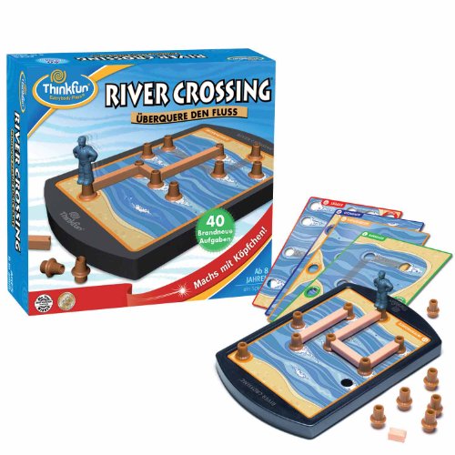 Imagen principal de Thinkfun 11115  River Crossing - Juego de mesa [importado de Alemania]