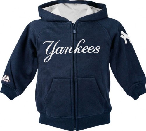 New York Yankees Toddler Zipfront Hooded Sweatshirt