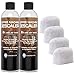 (4+4) 4-Use Coffee Machine Descaling Solution PLUS 4 Filters - Universal Descaler Concentrate for All Keurig 1.0 & 2.0 K-Cup Pod Machines and Espresso Machines