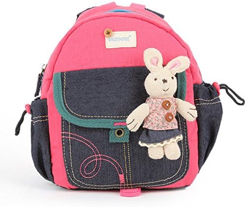 Baby Safety Harness Backpack with Kid Cartoon Canvas Travel Backpack Shoulder ...
