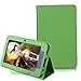 TabSuit PU Leather Case for 7'' A10 Tablet / 7'' Touch Screen Computer [By TabletExpress] (Green)