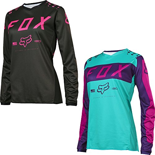 Fox Racing 180 Kids Girls Off-Road Motorcycle Jerseys - Purple/Pink