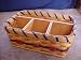 Amish Hand Woven Napkin and Silverware Basket. Pair This with the Lazy Susan Basket and Send Your Country Kitchen Decor up a Notch! Think of This Handmade Basket Filled with Silverware and Given As a Gift Basket At a Bridal Shower or Housewarming Party--bet It Wouldn't Be a Repeat. Colors May Vary (Brown, Black, Red, Green, Blue, Purple, Burgundy, Natural)