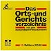 Computer Software : Das Orts- und Gerichtsverzeichnis 2008, 1 CD-ROM Mit den zuständigen Finanzämtern. Für Windows 98/Me/NT/2000/XP