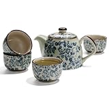 Blue Flowers Tea Set