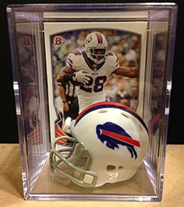 Buffalo Bills NFL Helmet Shadowbox w/ C.J. Spiller card