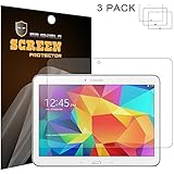 Mr Shield For Samsung Galaxy Tab 4 10.1 10inch Anti-glare Screen Protector [3-PACK] with Lifetime Replacement Warranty