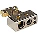 Audtek Gold Negative (-) Battery Terminal Block