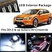 Classy Autos Subaru XV Crosstrek White Interior LED Package (4 Pieces)