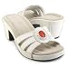 White Mountain Jordana Bone White slides