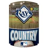 MLB Tampa Bay Rays Wood Signs