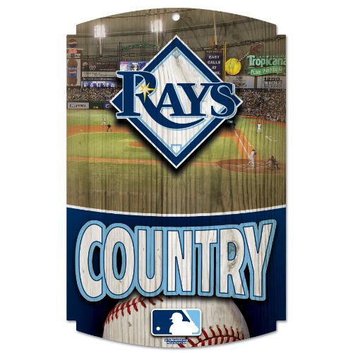 MLB Tampa Bay Rays Wood Signs