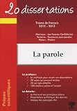 La parole