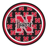 Nebraska Huskers 7 Inch Paper Plate (8 Pack)