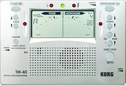 Korg TM-40 Large Display Digital Tuner and Metronome