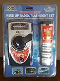Emergency Radio and Flashlight, Crank/Wind-Up
