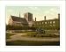 Jesus College Cambridge England, c. 1890s, S-UNF