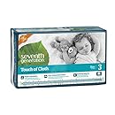 Seventh Generation Touch of Cloth Diapers, Size 3, 140 Count