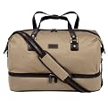 Embark Drop-Bottom Duffel Bag - Khaki