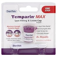 DenTek Temparin Max Lost Filling and Loose Cap Repair, One Step