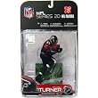 McFarlane Toys NFL Sports Picks Series 20 2009 Wave 1 Action Figure Michael Turner (Atlanta Falcons) Black Jersey