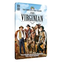 The Virginian - Complete First Season on 10 DVDs - Limited Edition Embossed Collector's Tin! Plus Bonus Interview DVD!