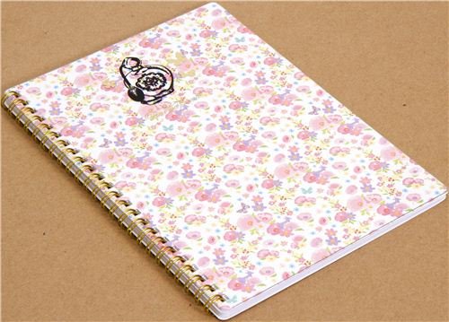 Imagen 2 de Cuaderno de Anillas de Flores y bote de perfume
