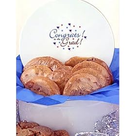 One Dozen Gourmet Cookies in Graduation Gift Tin by Gifts-to-Impress