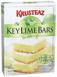 Krusteaz Key Lime Bars Supreme Mix, 19.35-Ounce Boxes (Pack of 12)