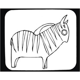 Mouse Pad with "black and white", symbol, Israel, craft, icon, Palistine, "Middle East", zebra, equine, animal
