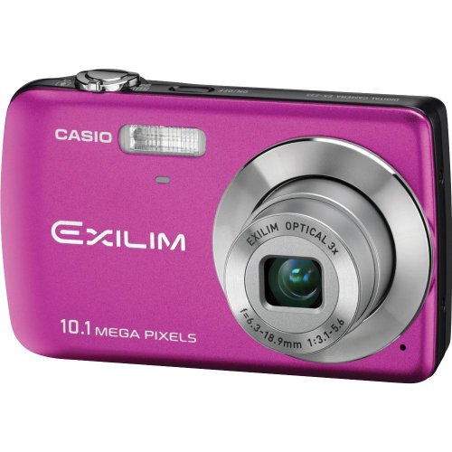 Casio EX Z33VP 10.1MP Digital Camera with 3x Optical Zoom and 2.5 inch LCD Vibrant Pink