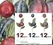 36 pcs 12" Berry Hand Wrapped Artificial Fruit Pick for Christmas Decoration