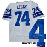 Bob Lilly Signed Dallas Cowboys Jersey w/ HOF 80