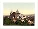 FRAMED - Cathedral and picture of Mary Erfurt Thuringia Germany, c. 1890s