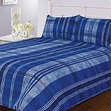 Check Duvet Cover Set, Blue, King