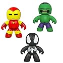 Iron Man Hulk Black Suited Spider Man Marvel Mighty Muggs Set