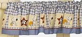 Bedtime Originals Champ Snoopy Window Valance, Blue