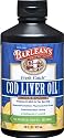 Barlean's Organic Oils, Fresh Catch Cod Liver Oil,  Lemonade Flavor, 16-Ounce