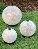 Luna Family Set of 3 with Sparkle Globes