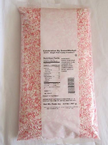 Pink and White Candy Crumble 2 Pounds