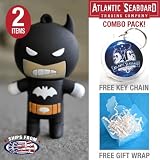 Batman USB 4.0 Flash Drive with The Official Atlantic Seaboard Trading Co. Key Chain -- COMBO PACK