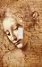 Leonardo Da Vinci Female Head Study Decorative Switchplate Cover