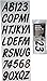 Hardline Products Series 400 Factory Matched 3-Inch Boat & PWC Registration Number Kit, Solid Black - BLK400EC